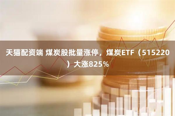 天猫配资端 煤炭股批量涨停,煤炭ETF(515220)大涨825%